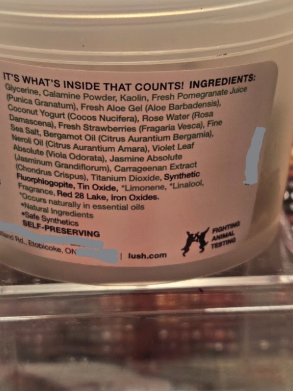 Love Dovey face cleanser - Picture 3 of 3